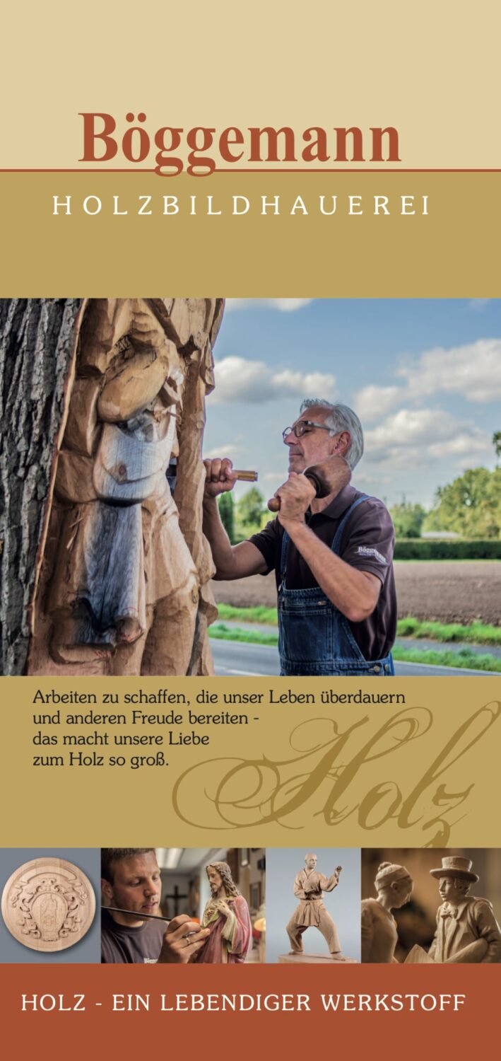 Ewald Böggemann Holzbildhauermeister, Prospekt