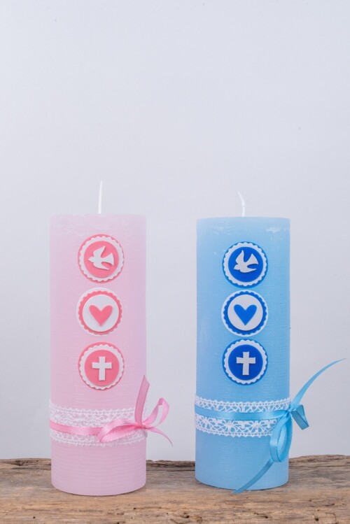 Holzbildhauer Boegemann Taufkerzen