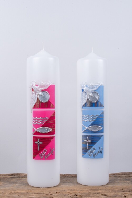 Holzbildhauer Boegemann Taufkerzen