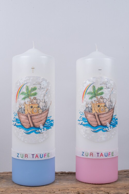 Holzbildhauer Boegemann Taufkerzen