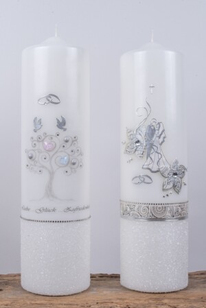 Holzbildhauer Boegemann Hochzeitskerzen