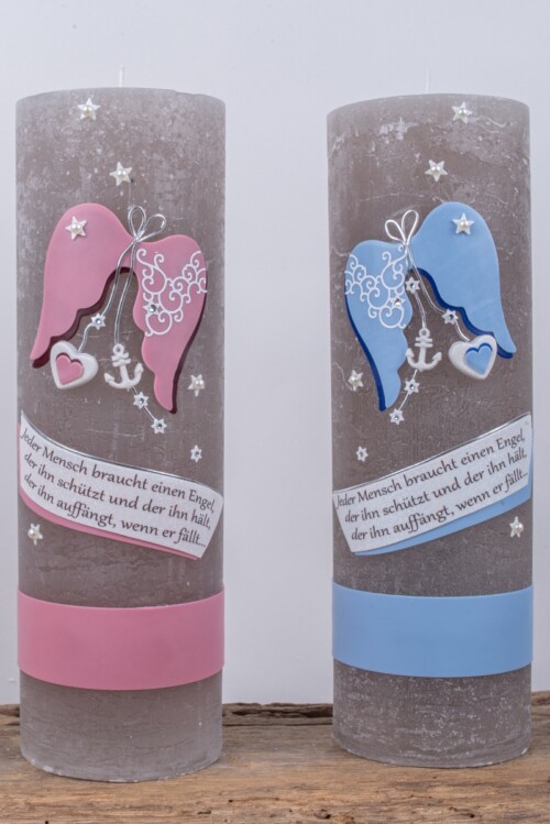 Holzbildhauer Boegemann Taufkerzen