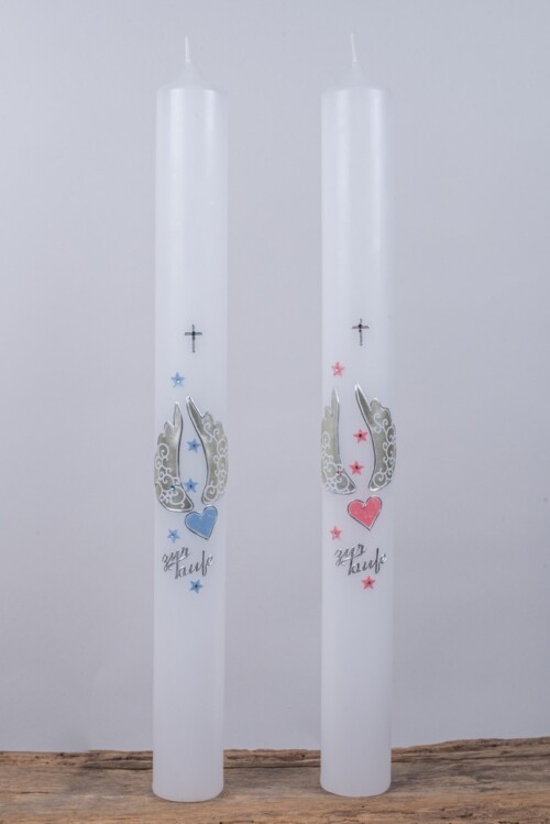 Holzbildhauer Boegemann Taufkerzen