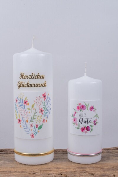 Holzbildhauer Boegemann Geburtstagskerzen